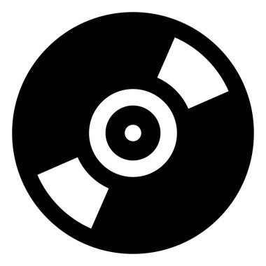 CD dvd vektör simgesi