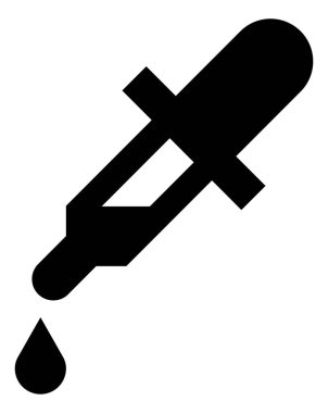 Eye Dropper Drop Vector Icon