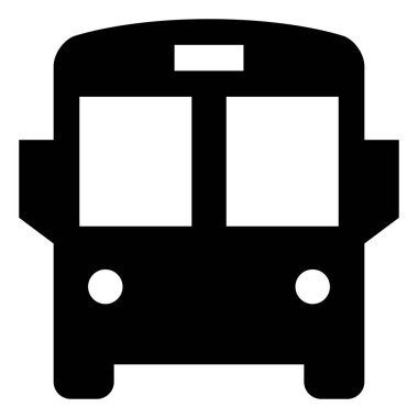 okul yolu vektör simgesi