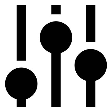 denetim paneli vektör simgesi