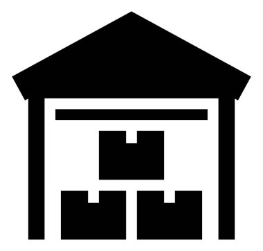 Ambar kutuları vektör simgesi