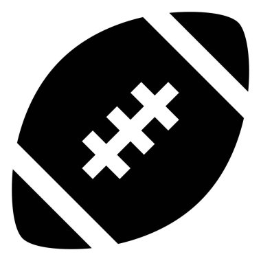 Amerikan futbolu vektör simgesi