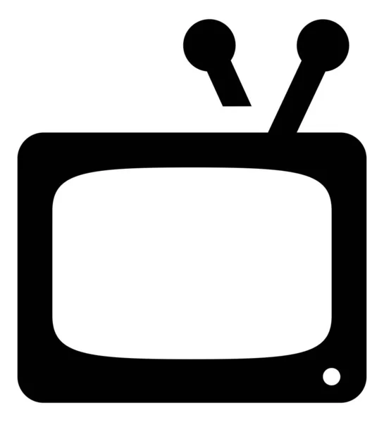 Παρακολουθήστε Τηλεόραση Διάνυσμα Εικονίδιο — Διανυσματικό Αρχείο