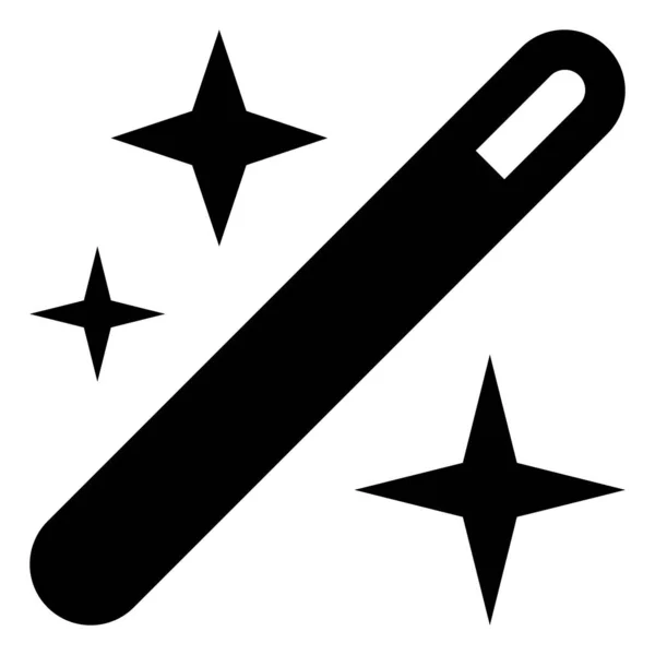 Magic Wand Vector Icon — Stock Vector