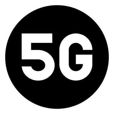 5g bant genişliği vektör simgesi