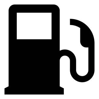 Gaz yakıt pompası simgesi