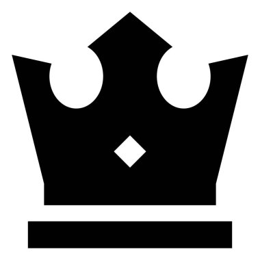 Kraliçe Crown Royal vektör simgesi