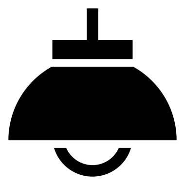 Aydınlatma fikstür tavan ışık simgesi