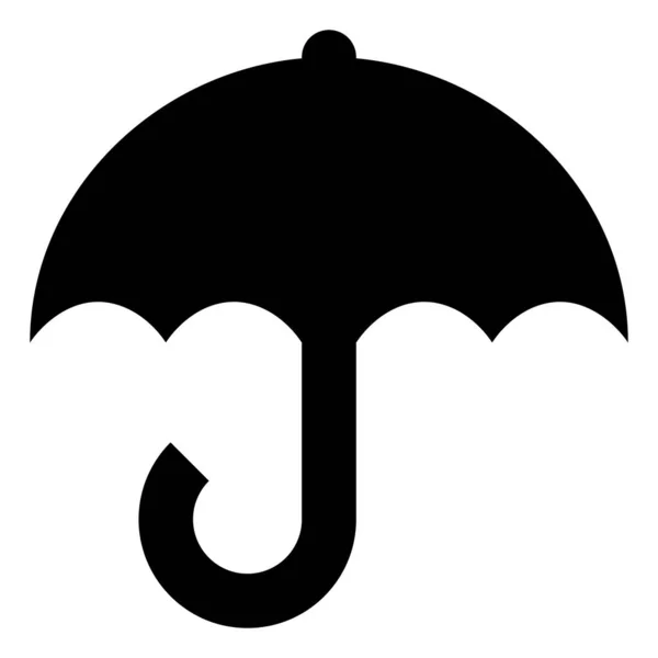 Schirm-Vektor-Symbol — Stockvektor