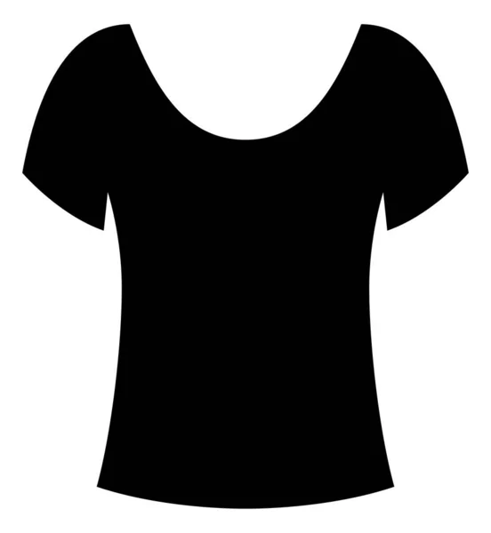 Vrouwen T-shirt Icoon — Stockvector