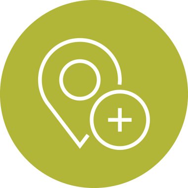 Harita Pinpoint Ekle Yer Simgesi