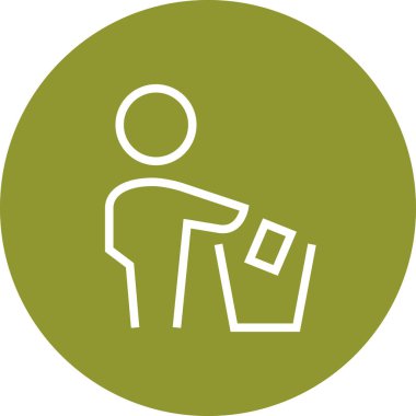 Çöp Çöp Üleme Simgesi