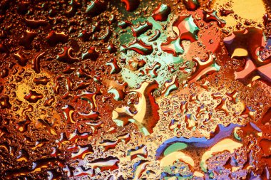 çok renkli arka plan, damla camına