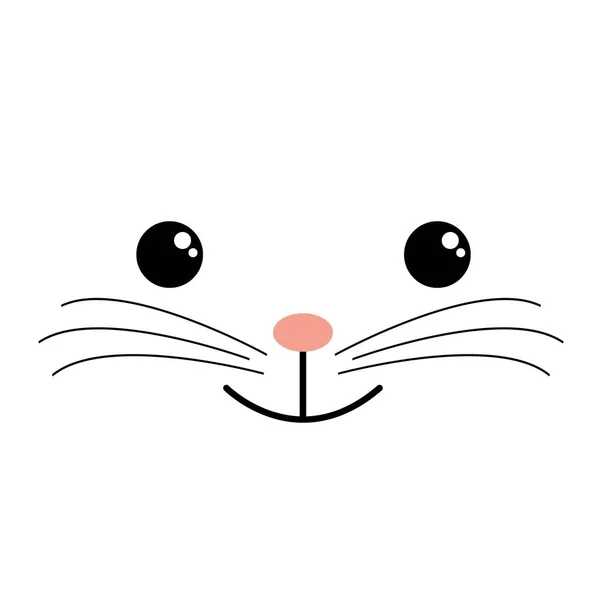 Kat, geïsoleerd van schattige doodle. Katten vector schets karakter handgemaakte naar Print T-shirts. Kinderen dieren. — Stockvector
