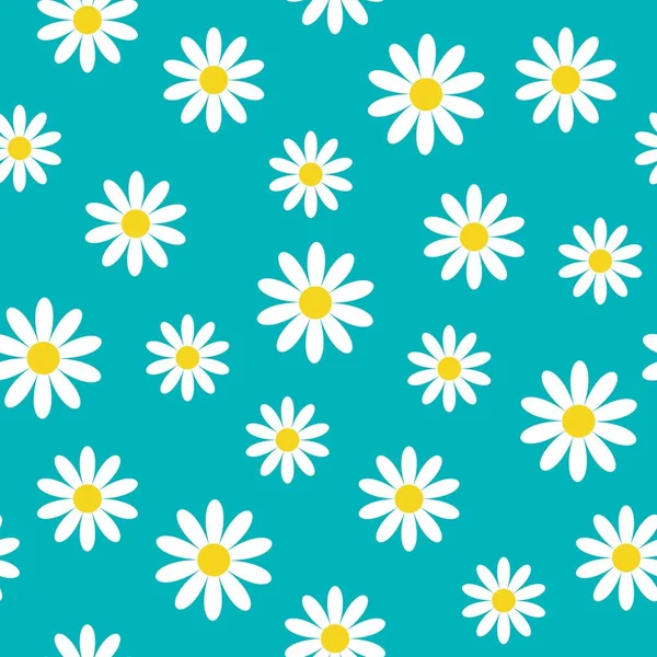 Fehér Daisy Kamilla Ikonra Aranyos Virág Növény Gyűjtemény Növekvő Koncepció — Stock Vector