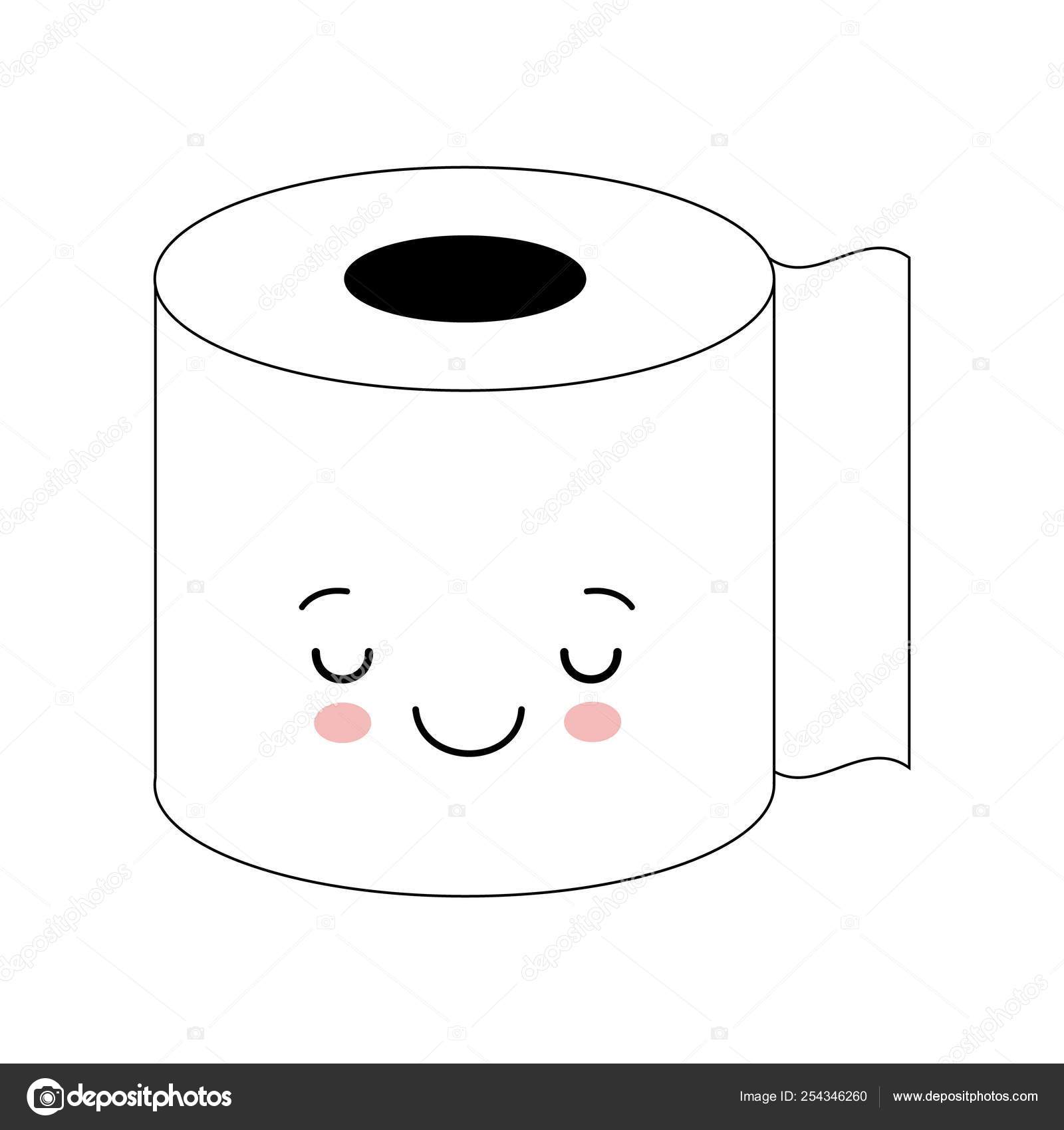 Funny happy cute smiling toilet paper. Vector flat cartoon character illustration icon. Isolated on white background Stock Vector Image by ©YuliaR #254346260 Funny happy cute smiling toilet paper. Vector flat cartoon character illustration icon. Isolated on white background Stock Vector Image by ©YuliaR #254346260