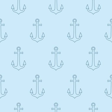 çapa ile sorunsuz vektör desen. duvar kağıdı, desen dolgularını, web sayfası arka planı, yüzey dokuları için seamless modeli-ebilmek var olmak kullanılmış.