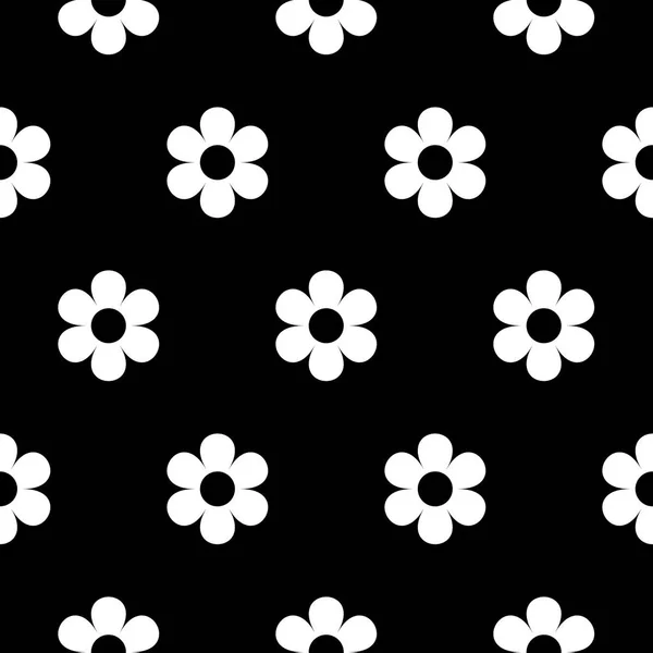 Abstract seamless daisy pattern for girls, boys, clothes. Creative vector daisy background with flower, marguerite. Funny pattern wallpaper for textile and fabric. Fashion daisy style.