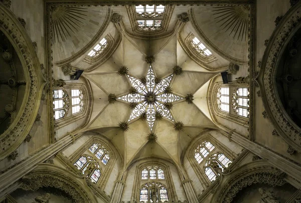 Burgos España Agosto 2018 Bóveda Forma Estrella Una Las Capillas —  Fotos de Stock