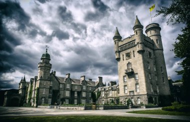 Balmoral, İskoçya, Haziran 2018: Balmoral Castle, Queen özel konut.