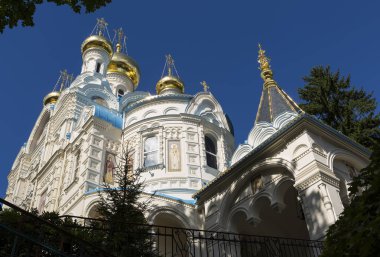 Aziz Peter ve Paul Kilisesi. Karlovy Vary. Çek Cumhuriyeti.