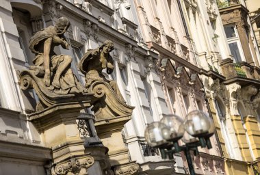 Prag'da tarihi saray, Çek Cumhuriyeti.