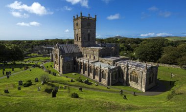 St David Katedrali, Pembrokeshire, Galler, İngiltere, Birleşin