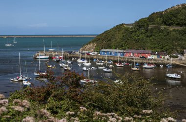 Fishguard, Pembrokeshire, Galler, İngiltere. 19 Ağustos 2019. Histor