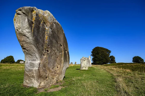 Avebury henge e cerchi di pietra sono una delle più grandi meraviglie — Foto Stock