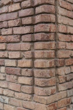 Arka plan olarak tuğla bina tuğla duvar - tuğla