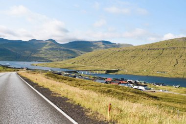 köprü köyü kırsalında yol