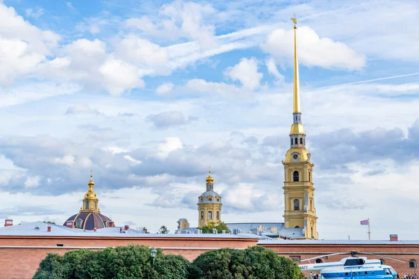 Russie Saint Pétersbourg Septembre 2018 Forteresse Pierre Paul Journée Ensoleillée — Photo