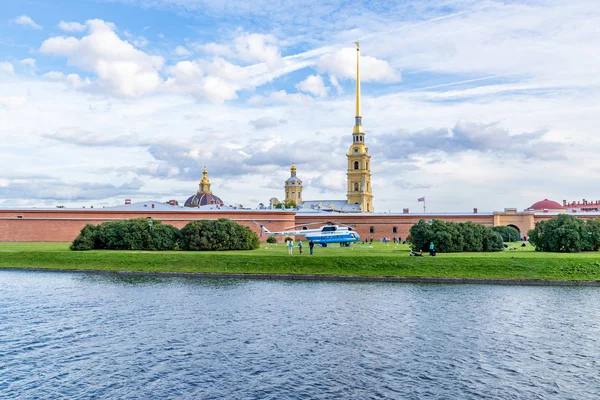 Russie Saint Pétersbourg Septembre 2018 Forteresse Pierre Paul Journée Ensoleillée — Photo
