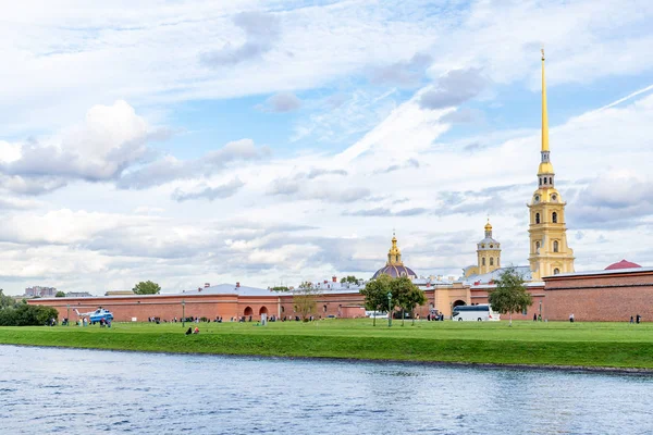 Russia Saint Petersburg September 2018 Peter Paul Fortress Sunny Day — Stock Photo, Image