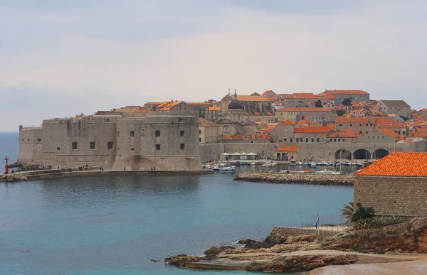 Cidade Dubrovnik Croácia — Fotografia de Stock