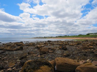 Brora beach Sutherland İskoçya