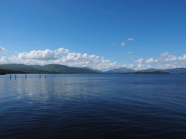 Skót Loch Lomond Látképe — Stock Fotó