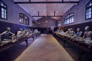 Ha Noi, Vietnam-28 Kasım 2014: Maison Centrale Hoa Lo cezaevi