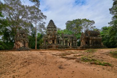 Budist Tapınağı Angkor thom karmaşık, Angkor Wat Archaeological Park içinde Siem Reap, Kamboçya UNESCO Dünya Miras Listesi
