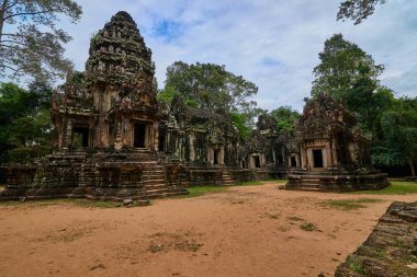 Budist Tapınağı Angkor thom karmaşık, Angkor Wat Archaeological Park içinde Siem Reap, Kamboçya UNESCO Dünya Miras Listesi