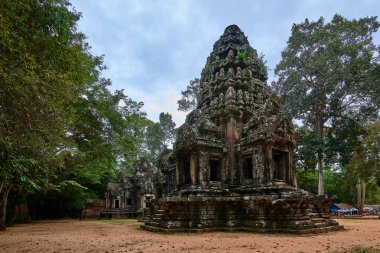 Budist Tapınağı Angkor thom karmaşık, Angkor Wat Archaeological Park içinde Siem Reap, Kamboçya UNESCO Dünya Miras Listesi