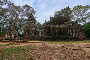 Budist Tapınağı Angkor thom karmaşık, Angkor Wat Archaeological Park içinde Siem Reap, Kamboçya UNESCO Dünya Miras Listesi