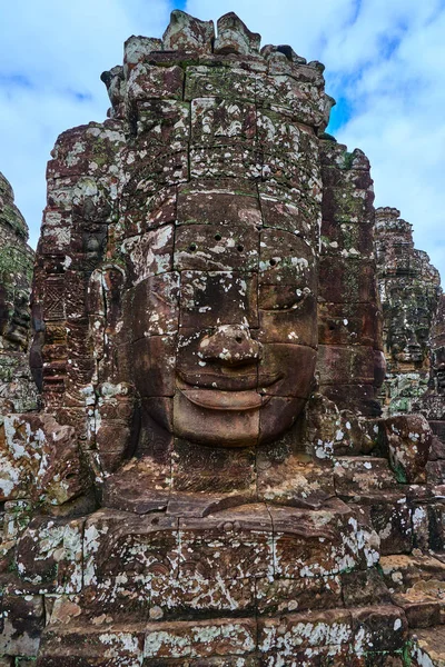 Bayon Prasat Bayon Khmer Tempel Van Angkor Thom Een Populaire — Stockfoto
