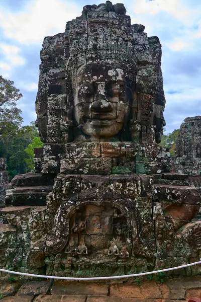 Bayon Prasat Bayon Khmer Templet Angkor Thom Populär Turistattraktion Angkor — Stockfoto