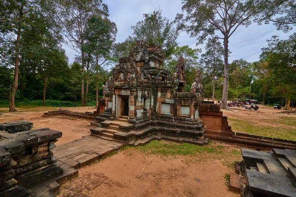 Templo Budista Complejo Angkor Thom Parque Arqueológico Angkor Wat Siem — Foto de Stock