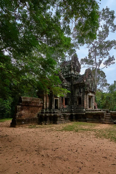 Буддийский Храм Комплексе Ангкор Археологический Парк Ангкор Ват Сиемреапе Камбоджа — стоковое фото