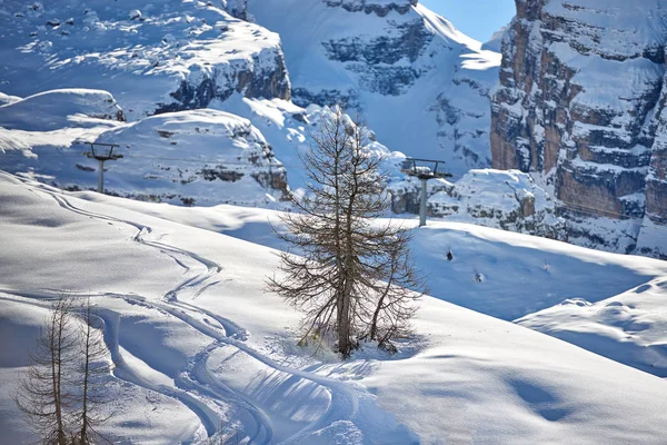 Manzara Güzel Kış Dağlar — Stok fotoğraf