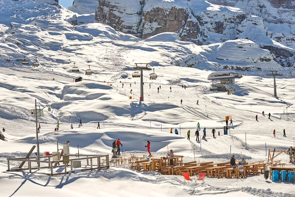Madonna Campiglio Italien November 2014 Skigebiet Madonna Campiglio Panoramische Landschaft — Stockfoto
