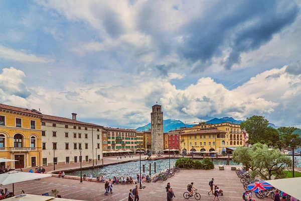 Riva Del Garda Lago Garda Italien Maj 2018 View Den — Stockfoto