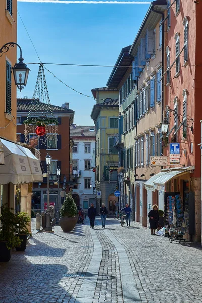 Riva Del Garda Lago Garda Italia Noviembre 2018 Vista Del — Foto de Stock